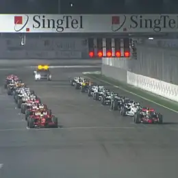GP de Singapur 2008: cuando la noche llegó a la F1