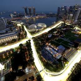 F1: la grilla de partida del Gran Premio de Singapur