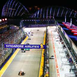 F1: el peligroso momento que se vivió en el Gran Premio de Singapur de F1