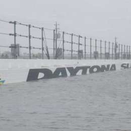 Así quedó el óvalo de Daytona tras el paso del Huracán Ian