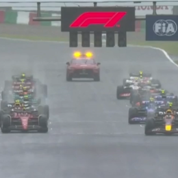 VIDEO: F1: la accidentada largada del GP de Japón