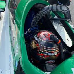 VIDEO: Agustín Canapino ya gira con el IndyCar del Juncos Racing en Sebring