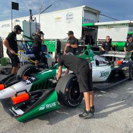VIDEO: detalles desconocidos de la prueba de Canapino con el IndyCar