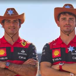 F1: Leclerc y Sainz, las Ferrari fueron las más rápidas del condado