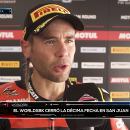 VIDEO: Álvaro Bautista con Carburando: "Dí el 105% para ganar"