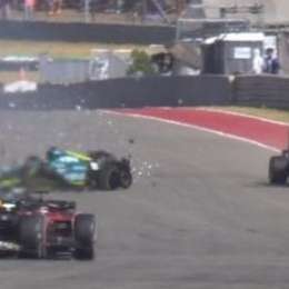 VIDEO: espectacular vuelo de Alonso al golpear con su futuro compañero en la F1