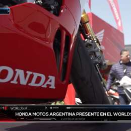 Industria: Honda Motos Argentina, presente en el WorldSBK