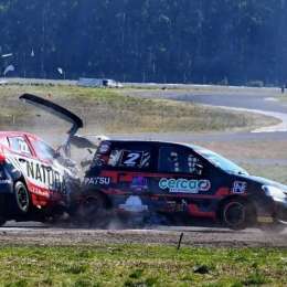 VIDEO: el tremendo accidente de Thiago Martínez en Concepción del Uruguay
