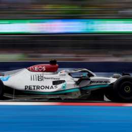 F1: Los Mercedes de Russell y Hamilton dominaron el tercer ensayo en México