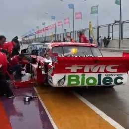 VIDEO: TC: apareció la lluvia y generó el caos en San Nicolás