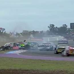 VIDEO: TC: ¿Cómo está Mangoni tras el impactante accidente en San Nicolás?