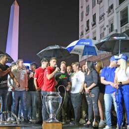 GALERIA: Las mejores imágenes de la presentación del Turismo Nacional en el Obelisco