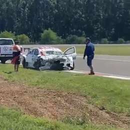 VIDEO: fuerte golpe en el entrenamiento del Top Race Series