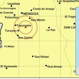 Mendoza, sacudida por un fuerte sismo
