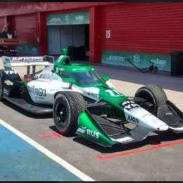 VIDEO: el IndyCar de Canapino llegó al autódromo de Termas de Rio Hondo