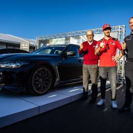 Pecco Bagnaia también ganó el BMW M3 Touring
