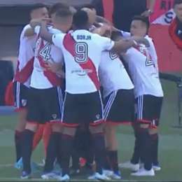 Golazo de Zuculini en la despedida de Gallardo ante el Betis