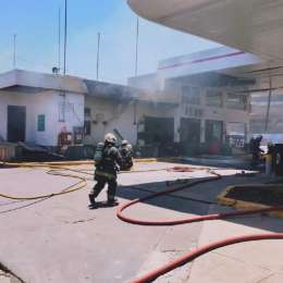 Seis heridos tras una explosión en una estación de servicio en La Paternal