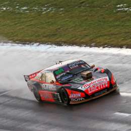 Galería: el TC entrenó sobre una pista complicada en Toay