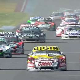 VIDEO: el TC y un giro final no apto para cardíacos en Toay