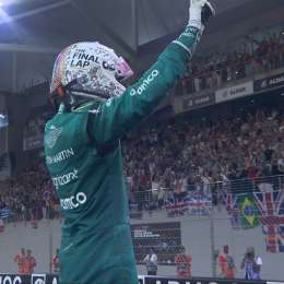 VIDEO: F1: el festejo final de Vettel en su despedida en el GP de Abu Dhabi