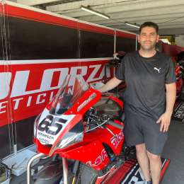 Superbike Argentino: Martín Solorza logró la última pole del año en Buenos Aires