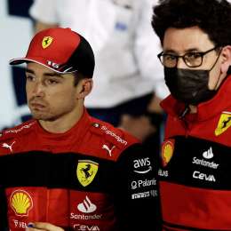 Fórmula 1: Charles Leclerc, uno de los que fogoneó la salida de Mattia Binotto de Ferrari