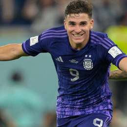 Julián Álvarez, intratable: sus increíbles números en sus debuts como titular