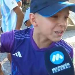 Video: la emoción de un niño, tras el triunfo de Argentina ante Australia en el Mundial de Qatar 2022