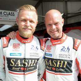 Kevin y Jan Magnussen correrán juntos en Abu Dhabi