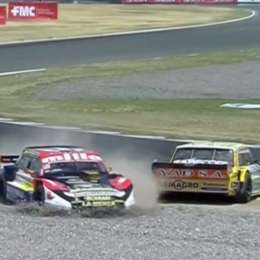 VIDEO: TC: ¡Di Palma se despistó y casi le pega Todino en el entrenamiento!