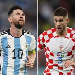 ¿Cómo le fue a Argentina enfrentando a Croacia en los Mundiales?