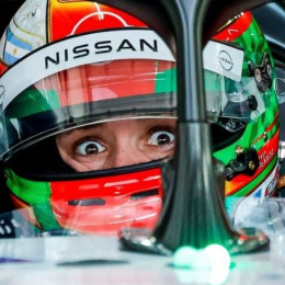 Sacha Fenestraz completó un simulacro de carrera con el nuevo Fórmula E