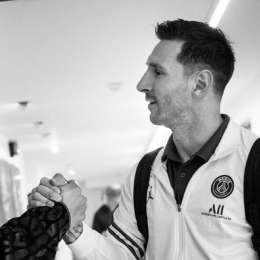 La foto del campeón de MotoGP con Messi en la previa de la Final de Qatar 2022