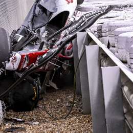 VIDEO: Anuario 2022: el escalofriante accidente de Zhou en el GP de Gran Bretaña