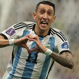 El pálpito de Di María, en lo que fue la previa del encuentro entre Argentina y Francia