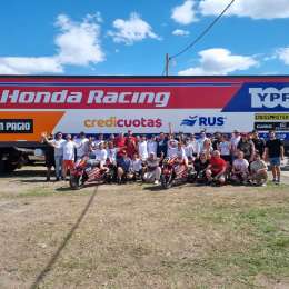 Superbike Argentino: Honda YPF Superbike realizó una prueba de jóvenes talentos