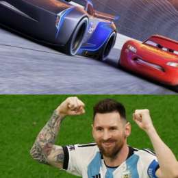 El paralelismo entre Cars 3 y la consagración de Messi en Qatar que se hizo viral