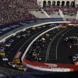 NASCAR: El Coliseum de Los Angeles tendrá 27 autos