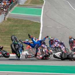 ¿Quién fue el piloto de MotoGP con más caídas en el 2022?