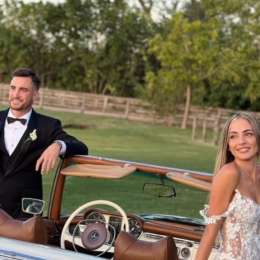 VIDEO: el clásico auto que manejó Tagliafico en su casamiento