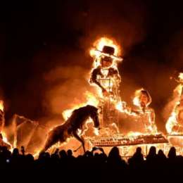 La Plata se prepara para la tradicioonal quema de muñecos con temática mundialista