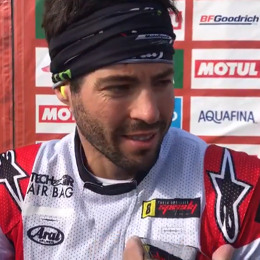 Franco Caimi tras su regreso al Dakar: "Estoy muy entusiasmado por estar acá"