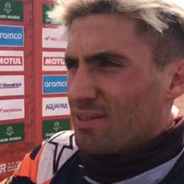 Kevin Benavides: “Fue una etapa muy dura”