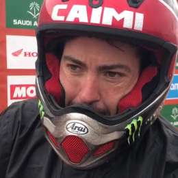 Franco Caimi tras la etapa 3 del Dakar 2023 con Carburando: "Fue una etapa dura"