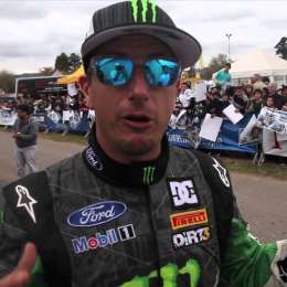 El día que Ken Block aceleró un Ford en el Rally de Argentina