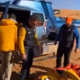 Dakar 2023: se quebró la pierna y tuvo que ser trasladado en helicóptero