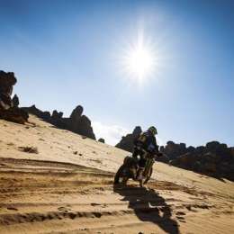 Barreda Bort y el truco para no sentir dolor arriba de la moto a pesar de la fractura