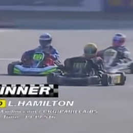 VIDEO: Lewis Hamilton vs. Pechito López y Nico Rosberg en karting