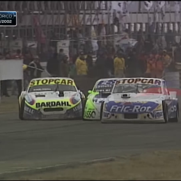 Aventín, Ortelli, Bessone y Silva en una gran lucha del TC